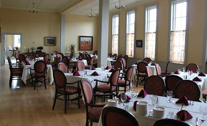 Windsor Hotel dining room
