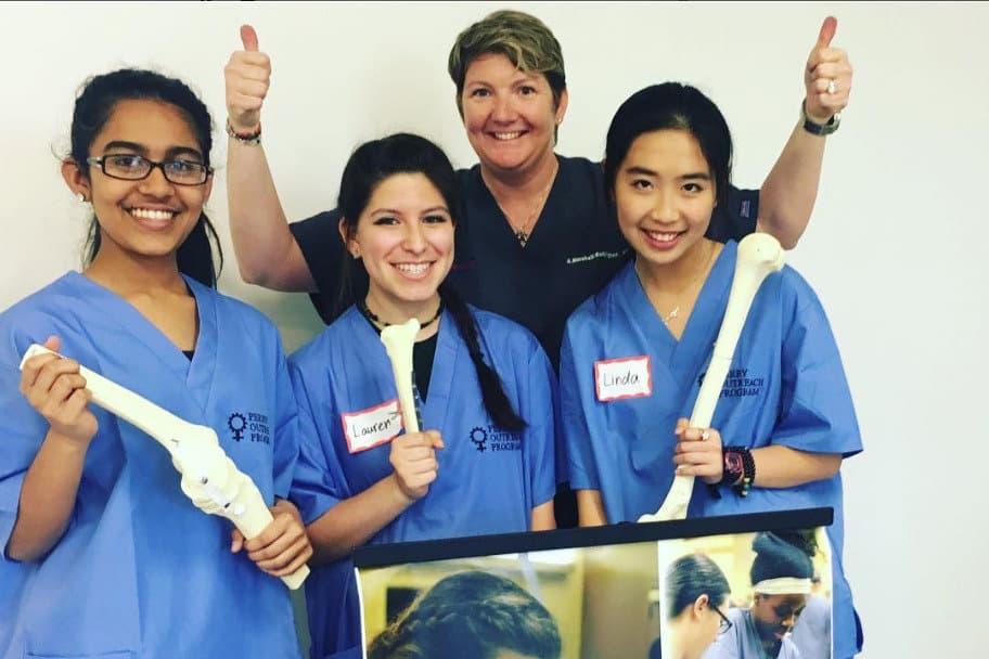 TruOrtho surgeons at a Perry Initiative outreach event