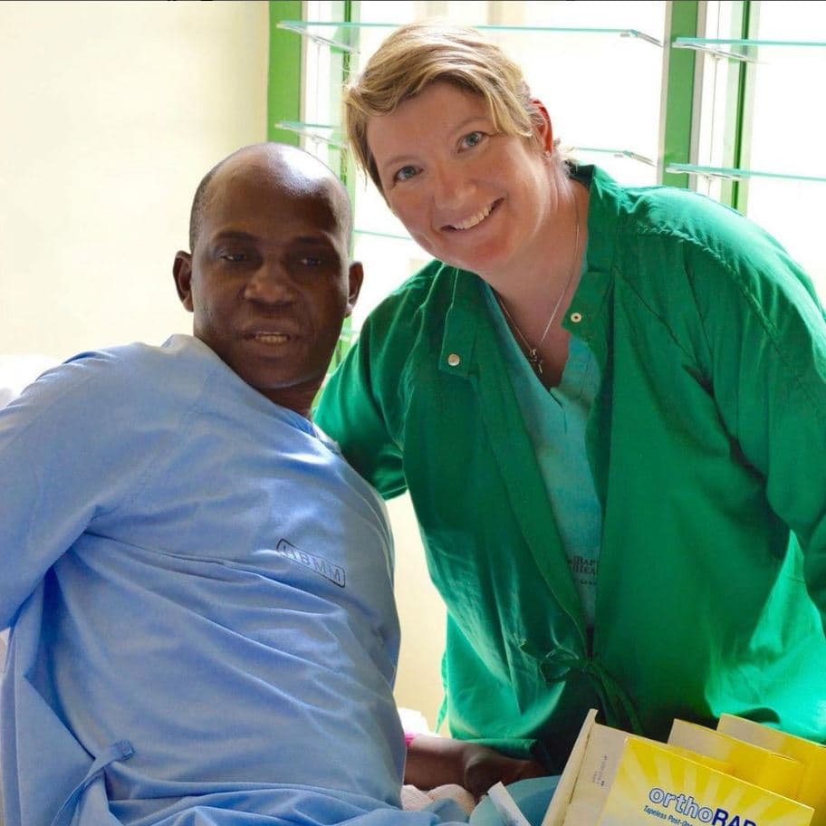 WOGO team with patients